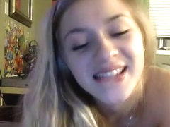 Amazing amateur clip with skinny, small tits, college, webcam, toys, fingering, doggy style, coupl.