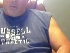 Husky Man Jerking Off on PalTalk