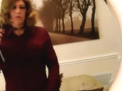 Youd be wanking dressed like this. Go on, try it.