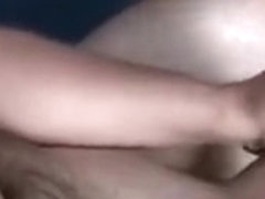 bicurious jerking off with spit for a lot of cum