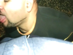 RESTROOM BJ THREESOME