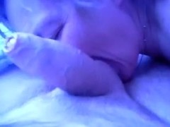 This nasty amateur pov blowjob video shows me sucking my husband's dong and welcoming his cumshot .
