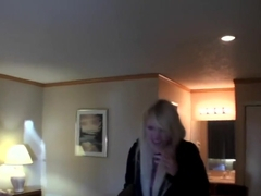 Sexy teen Rose needs a little help