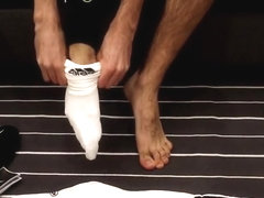 Fun in new Adidas socks & Nike shin guards