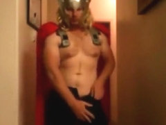 Str8 the big and fat dick of Thor