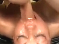 Cock Hungry Latina Bitch Gets Throat Fucked