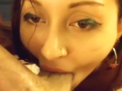 Cute Elle truly loves giving blowjobs