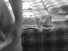 Trying on new silk thong xxx