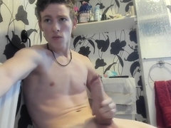 Huge Cock Cums Hard
