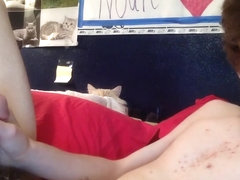 Hairy Cock Twink Jerks Off