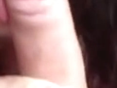 Dick sucking girl fucked in POV style close-up