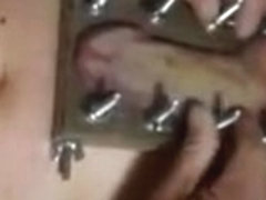 Cock and ball crusher