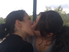 Lesbo kiss - 4