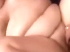 BBW fingered and fucked by this very lucky guy