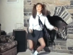 HYSTERIA - vintage British leggy strip dance tease