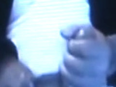 watching hamster and wanking