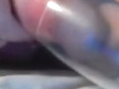 he fixing himself a highball cocktail