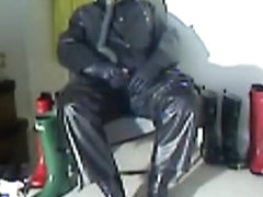 Rubber jerk off for Norbert