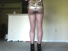 SEXY PETITE CROSSDRESSER AND CROZZDRESSER in girls outfit