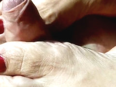 Footjob in the car 2, part 2