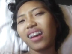 Creampie for little whore from Djakarta