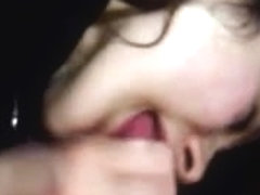 Asian cute girl blowjob 1