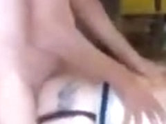 Two mature men pound my ass