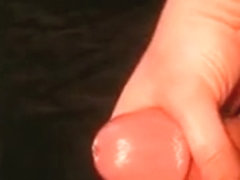 jacking off with extra virgin olive oil