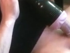 Fleshlight Fuck with Condom