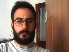 An other perfect italian guy : greate beard and big cock