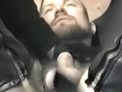 Incredible amateur gay video with BDSM, Latex scenes