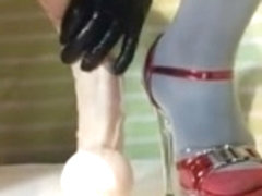 SISSY FUCK BIG BIG DILDO ASSHOLE END MASTURBATION COCK RINGS