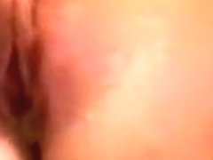 slender wifey using water to big O