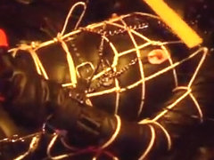 Tied in rubber
