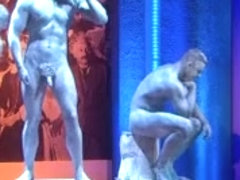 Funny Statues On Television