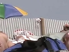 American Tan Beach Babe