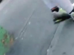 Thick gray nike tech sweats