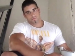 Interracial trio black cock hunks