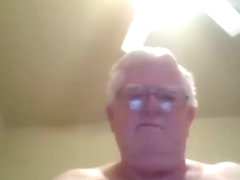 grandpa stroke on webcam