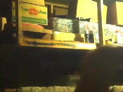 Girl Gets Hammered by frat guys In A Garage