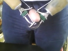 Jacking off with my hooks