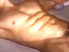 Tied Asian Jock gets edged