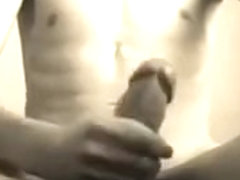 Me wanking and shooting my big load of cum