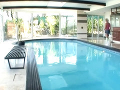 Blonde PoolSide 8742