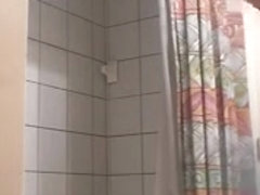 Voyeur teen in shower